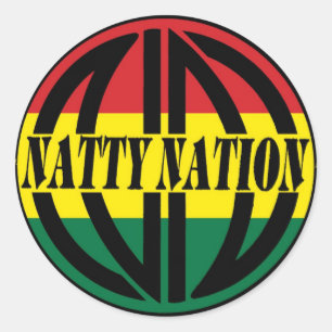 Etiqueta NATTY do logotipo
