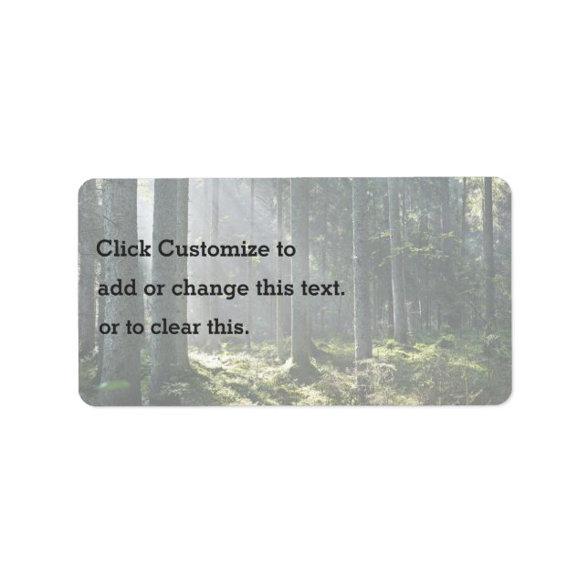 Etiqueta Natureza Pensada (Frente)