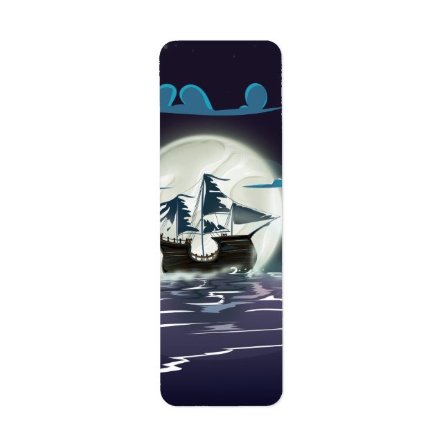 Etiqueta Navio Fantasma (Frente)