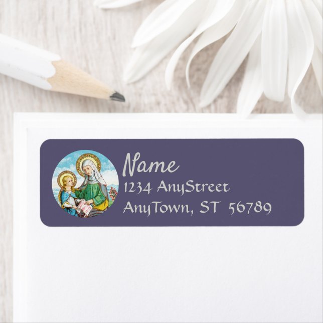 Etiqueta NeoGothic Rua. Anne e Young Mary (SAU 29) (Insitu)