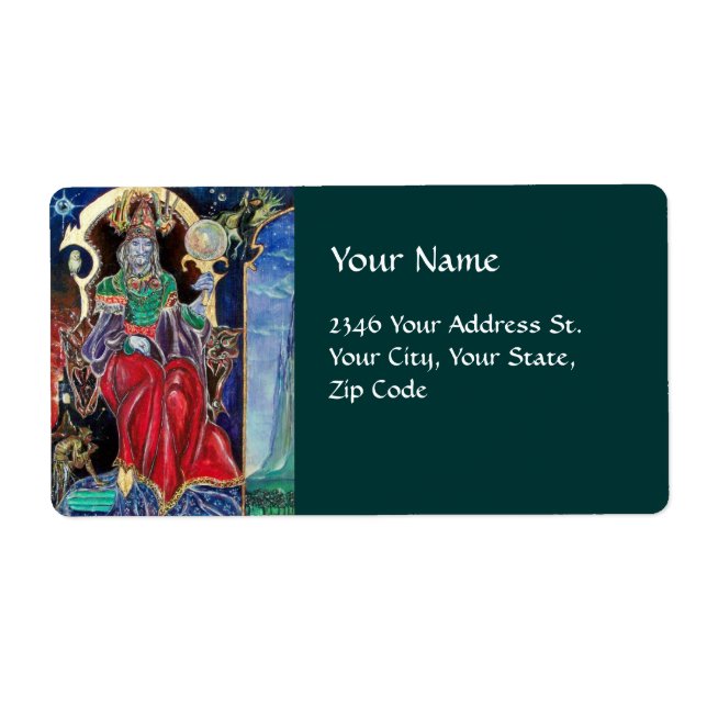 Etiqueta NEUROMANCER Maggie King (Frente)