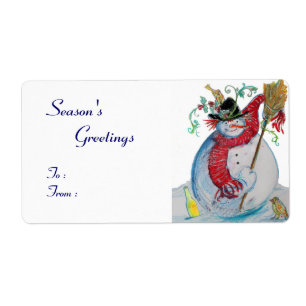 ETIQUETA NEVE BÊBADO COM AVES