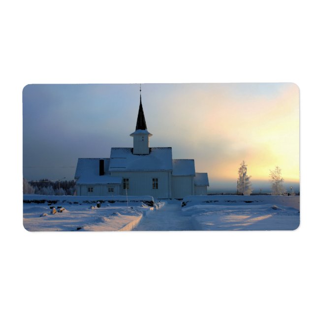Etiqueta Neve norueguesa (Frente)
