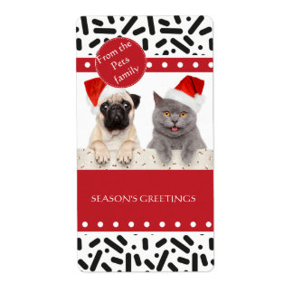 Etiqueta Neve - Papel de carta de Natal e presentes