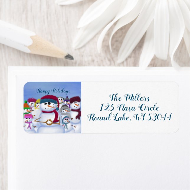 Etiqueta Neves Cuta e Whimsical (Insitu)