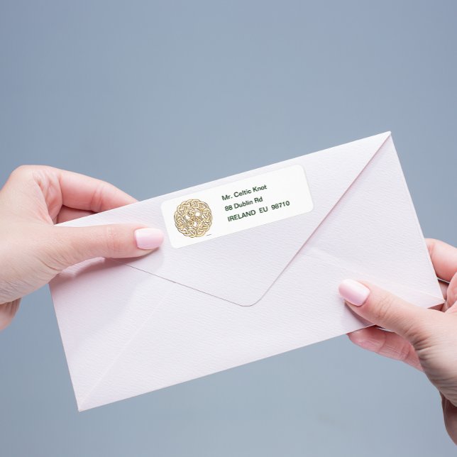 Etiqueta Nó Celular do ouro (Criador carregado)