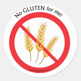 Etiqueta "No Gluten for me"