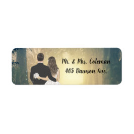 Etiqueta Noiva e Noivo Personalizados