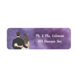 Etiqueta Noiva e Noivo Personalizados