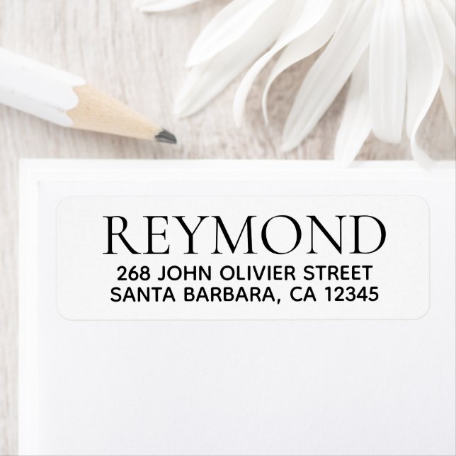 Etiqueta Nome da família / apelido / empresa (Insitu)