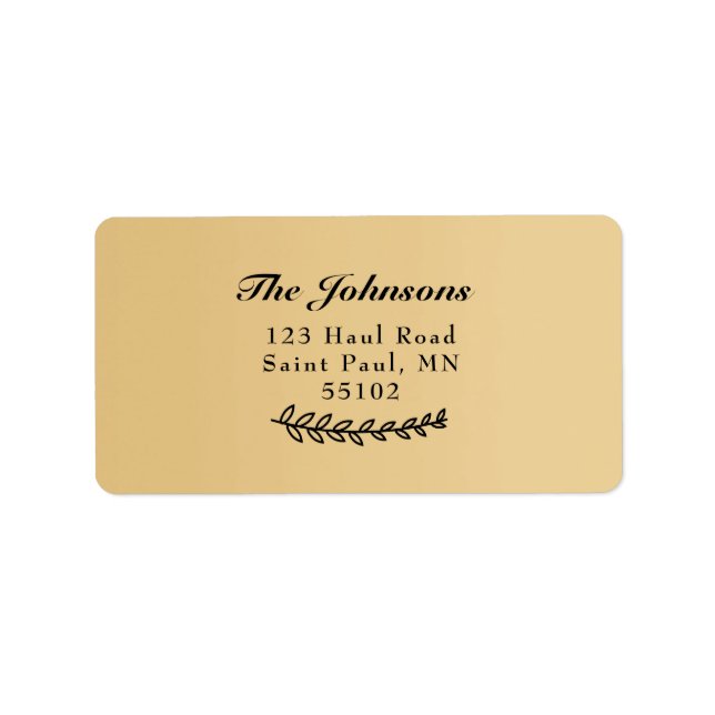 Etiqueta Nome da família Folhas botânicas (Frente)