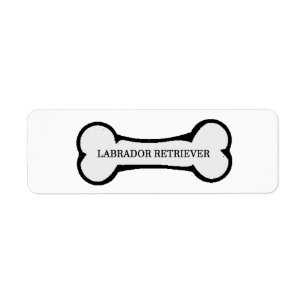 Etiqueta nome de laboratório no osso