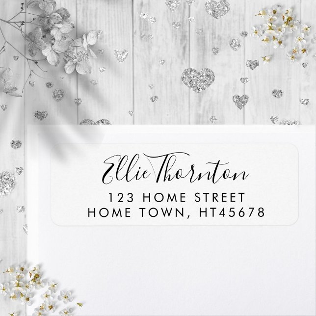 Etiqueta Nome do Script Endereço de Devolução (Script Name Return Address Label)