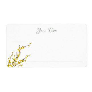 Etiqueta Nome Personalizado Autografado pelo Autor