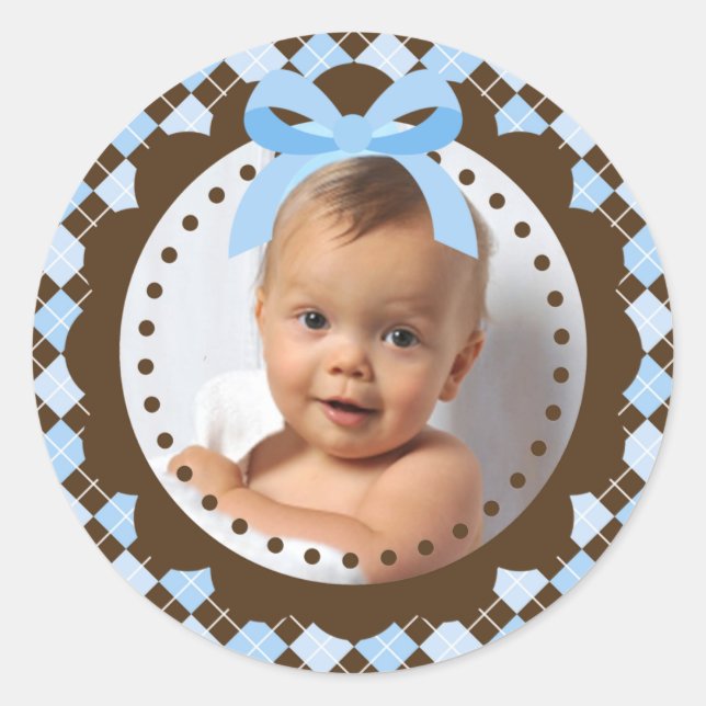 Etiqueta nova do bebê (Frente)