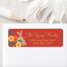 Etiqueta Novo ano lunar do coelho