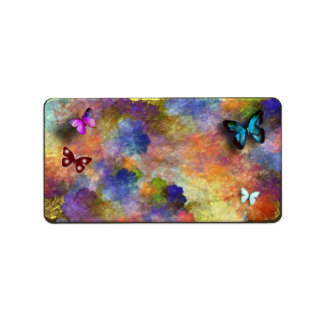 Etiqueta nuvem de flautim