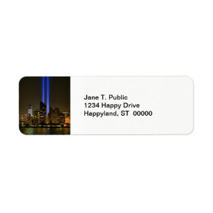 Etiqueta NYC Skyline: Homenagem do WTC 9/11 no Light 2013 #