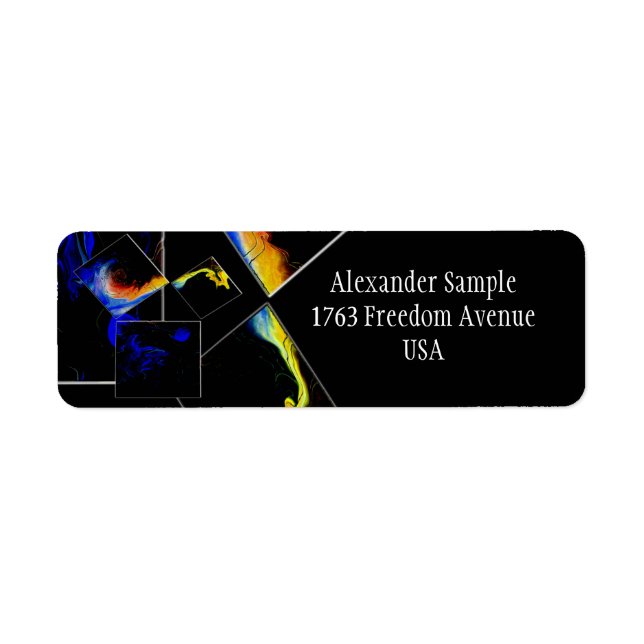 Etiqueta O 47º Problema do Euclídeo (Cósmico) (Frente)