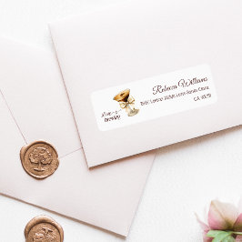 Etiqueta O Amor Está Cozinhando Bow Espresso Martini Chá de