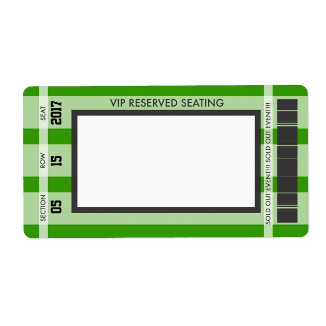 Etiqueta O Futebol Pensou Que Era Impressão Da Sua Própria  (Frente)