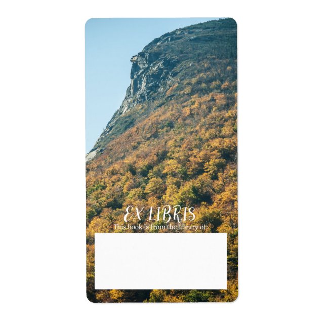 Etiqueta O Livro do outono (Frente)