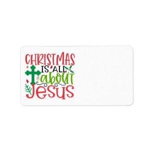 Etiqueta O Natal é sobre Jesus é a razão da época