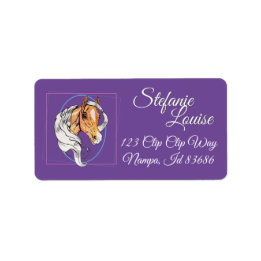 Etiqueta O Palomino (roxo)