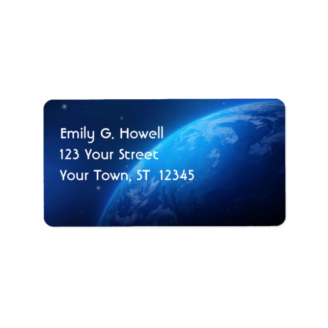 Etiqueta O Rótulo da Terra Avery (Frente)