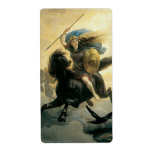 Etiqueta O Valkyrie, 1869