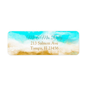 Etiqueta Ocean Waves e Sandy Beach