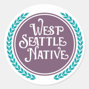 Etiqueta ocidental do nativo de Seattle