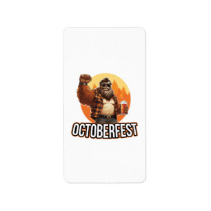 Etiqueta Octoberfest Bigfoot