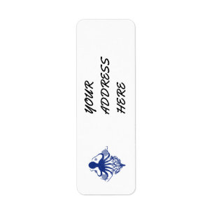 Etiqueta Octopus (fundo leve)
