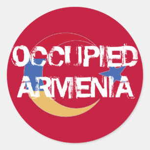 Etiqueta ocupada de Arménia