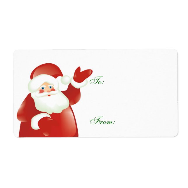 Etiqueta Oferta de papais noeis (Frente)