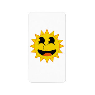 Etiqueta Olá Sol