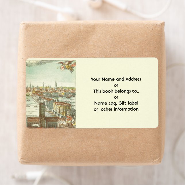 Etiqueta Old London Bridge, Inglaterra (Insitu)