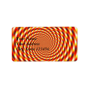 Etiqueta Olhos Vermelhos - Fractal