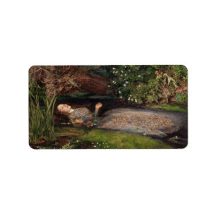 Etiqueta Ophelia de John Everett Millais