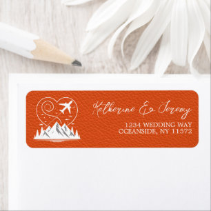 Etiqueta Orange Colorado Passport