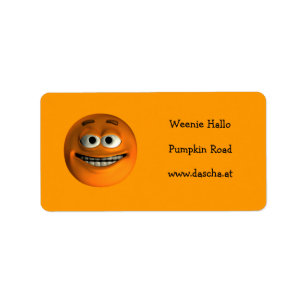 Etiqueta Orange Emoticon