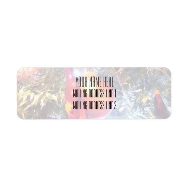 Etiqueta Ornamentos Iluminantes (Frente)