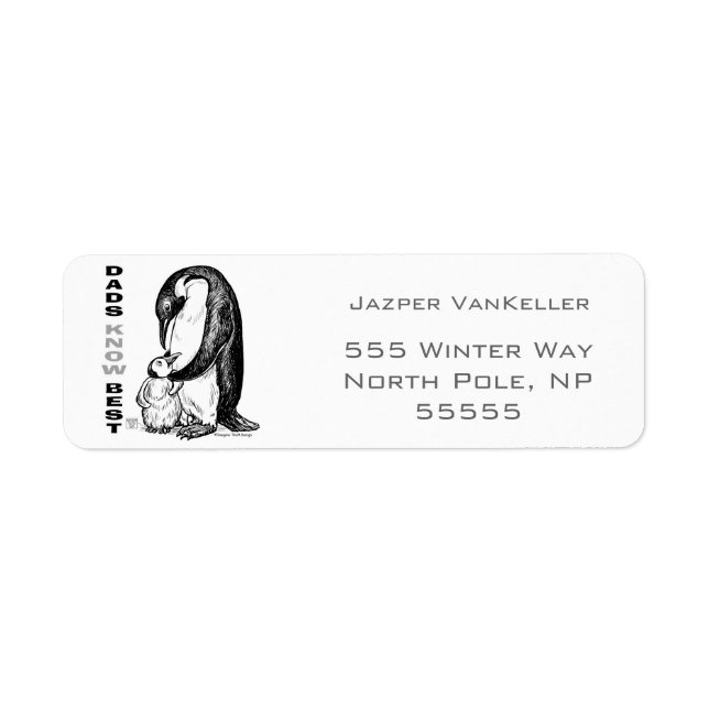 Etiqueta Os pais conhecem melhor (Frente)