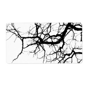 Etiqueta Os ramos escuros da árvore