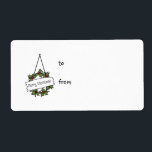 etiqueta ou etiqueta de natal<br><div class="desc">use esta etiqueta encantadora para presentes e também para rótulos.</div>