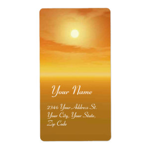 ETIQUETA OURO PERIGO