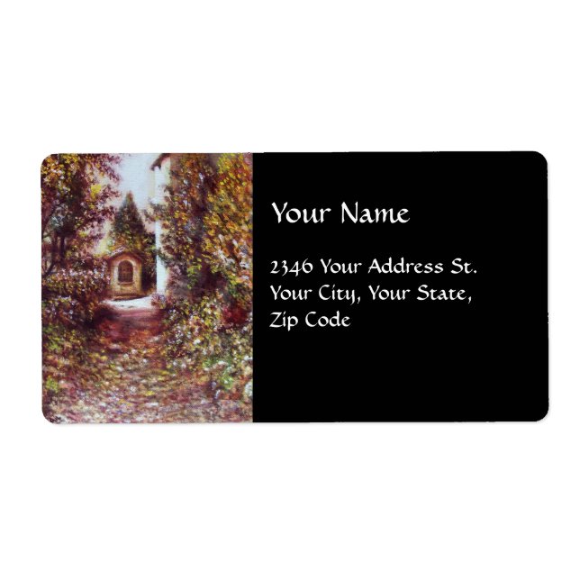 ETIQUETA OUTONO SILENCIOSO EM FLORENÇA (Frente)