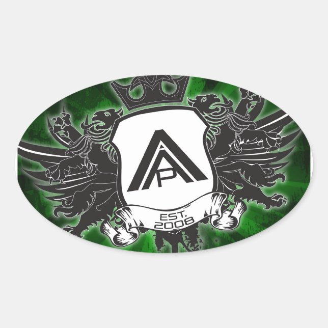 Etiqueta oval (Frente)