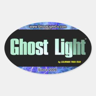 Etiqueta oval #2 de Light™ do fantasma